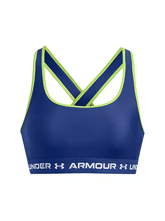 UNDER ARMOUR | Sujetador deportivo para mujer Armour® Crossback de sujeción media | dunkelblau